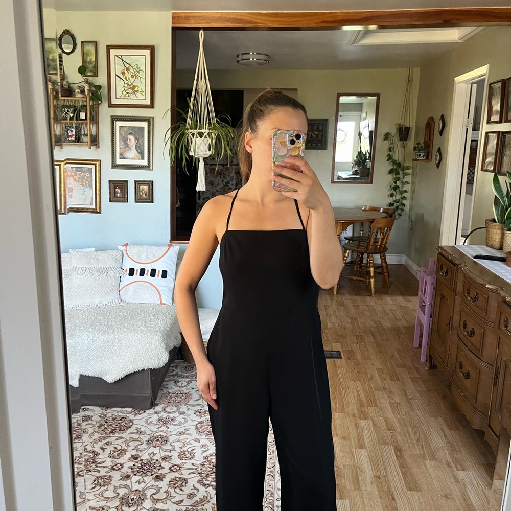 Dynamite Black ankle length Jumpsuit